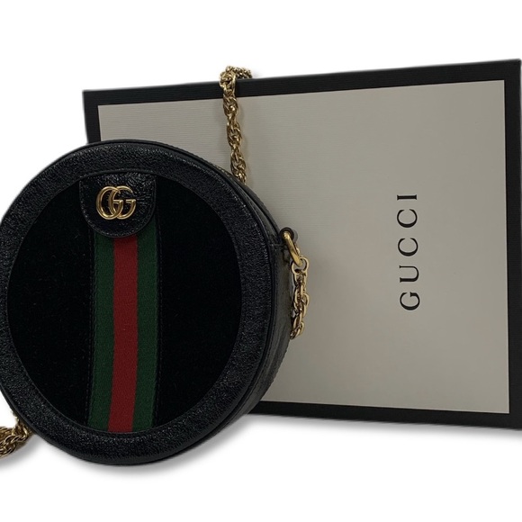 Gucci Ophidia mini round shoulder bag - Picture 8 of 8